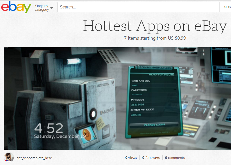 Hottest Apps on eBay