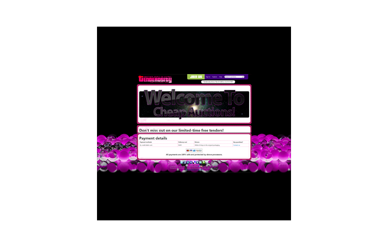 Balls Deep - Dark Pink Crystal