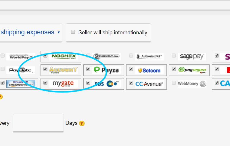 Account Funds Payment Method — image 1