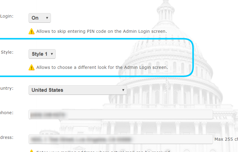 Admin Panel Style Changer — image 1
