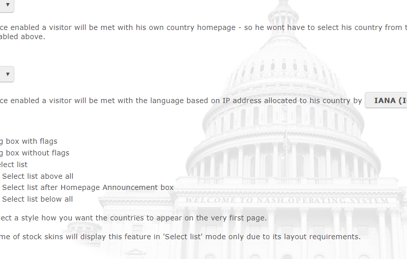 Country-based Website System — image 1