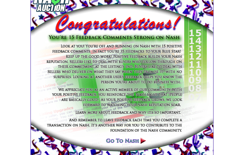 Feedback Congratulations — image 3