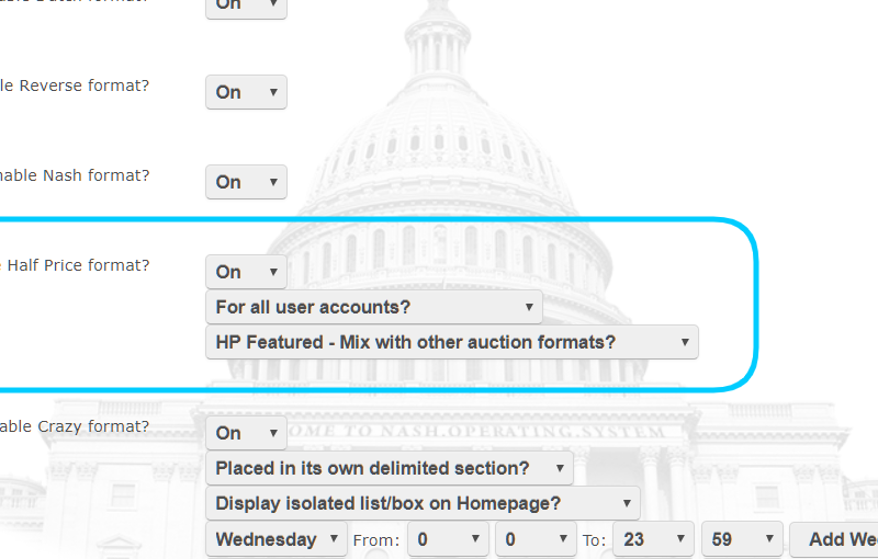 Half Price Auction Format — image 1
