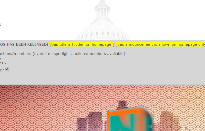 Homepage Welcome Messages — image 2