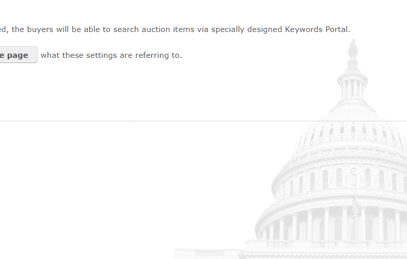 Keywords Portal System — image 1