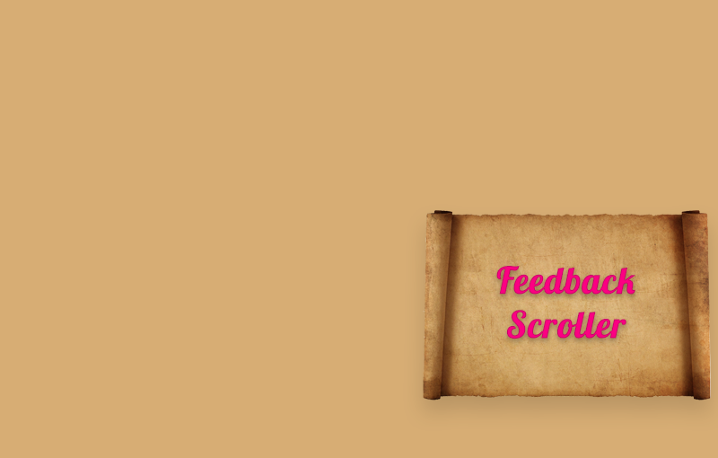 Latest Feedback Scroller