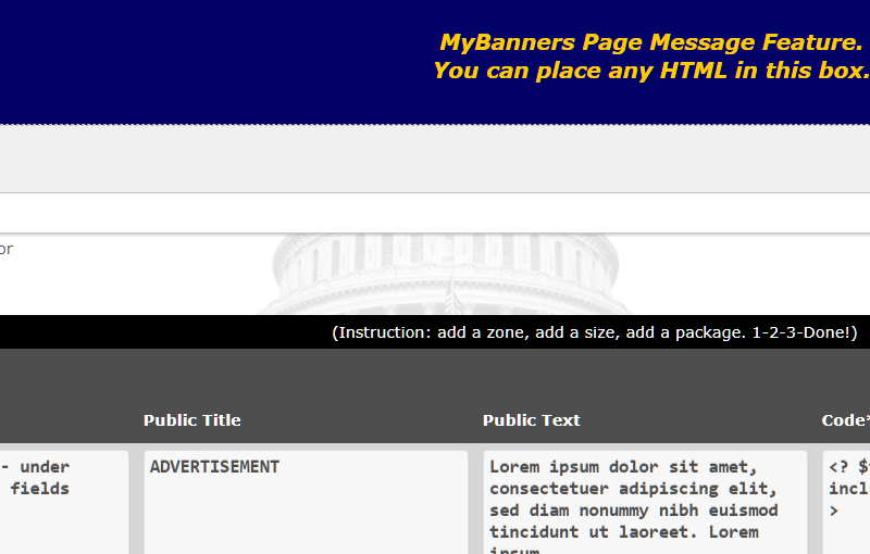 Member Banner System — image 1