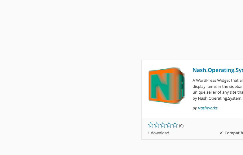 Nash OS plugin for WordPress