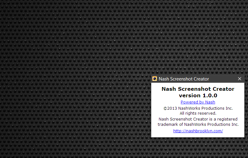 Nash Screenshot Creator