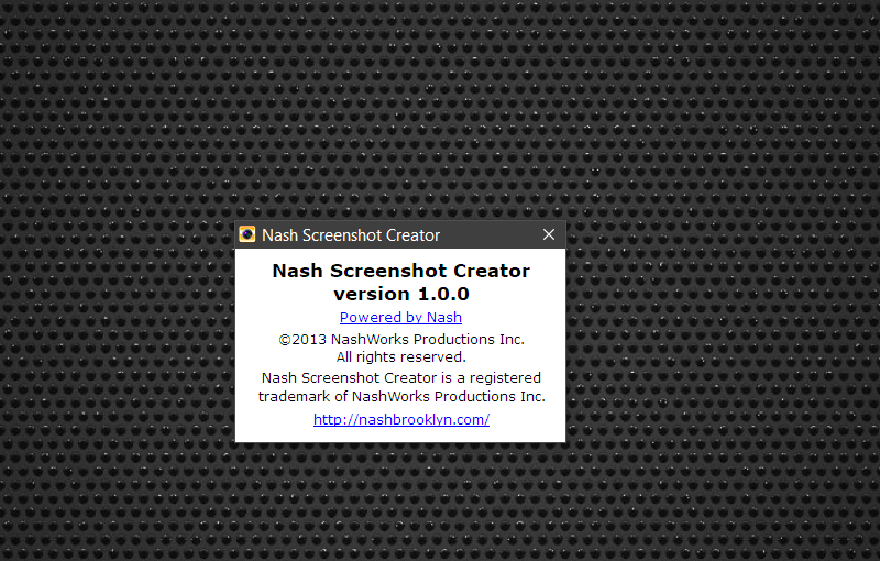 Nash Screenshot Creator — image 1