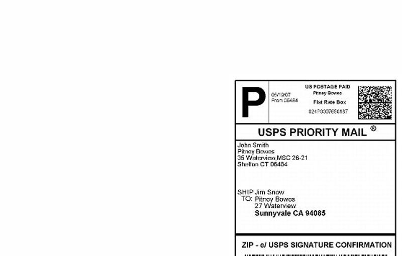 Print Prepaid Postage Labels