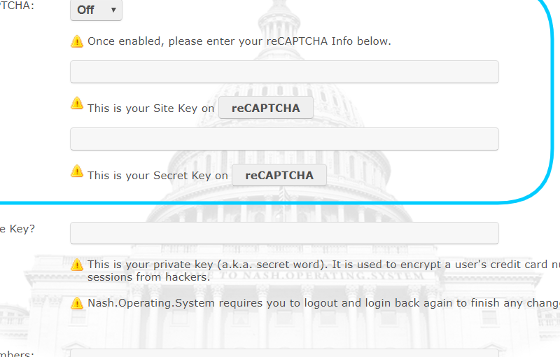 reCAPTCHA Integration — image 1