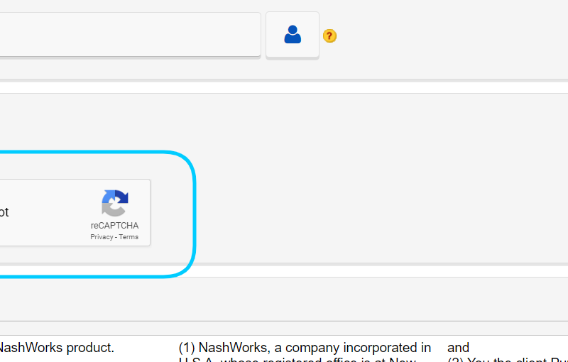 reCAPTCHA Integration — image 2