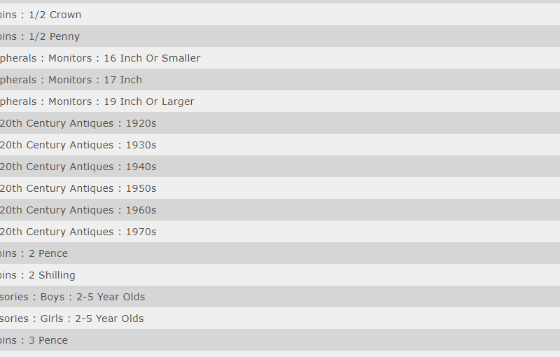 Site Categories Exporter — image 1