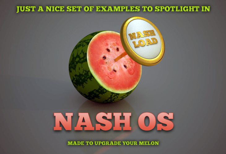 NASH OS screenshot 1